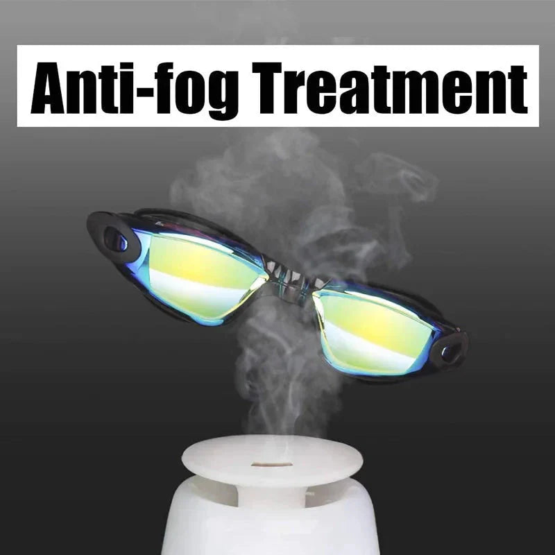 Swimming Goggles for Men & Women β Anti-Fog UV Protection, Waterproof, Adjustable Silicone Swim Goggles for Adults & Kids