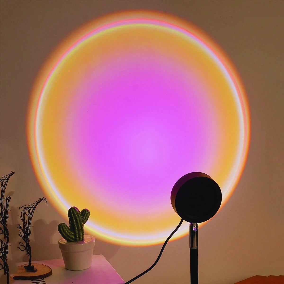 USB Sunset Glow Ambient Projector